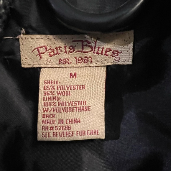 Women’s gray pea coat size Medium - Picture 3 of 3